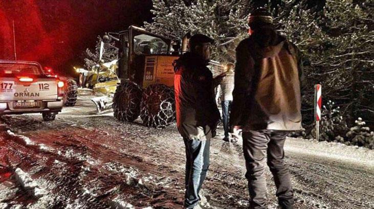 Murat Dağı'nda mahsur kalan 60 öğrenci kurtarıldı