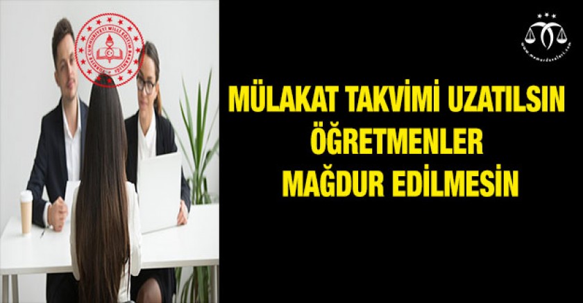 Öğretmenler Mağdur Edilmesin