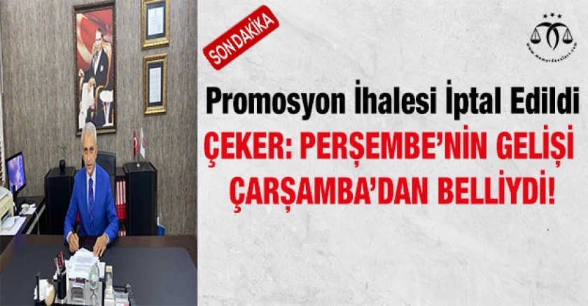 Promosyon İhalesi iptal Edildi