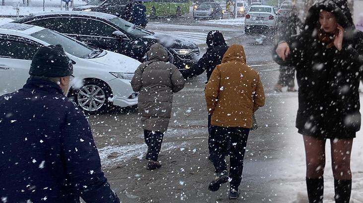 İstanbul’da karla karışık yağmur ve kar yağışı bugün akşamüstüne kadar devam edecek