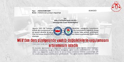 Ders Çizelgeleri Değişikliğinin Uygulanması Ertelenmelidir