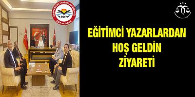 Eğitimci Yazarlardan Hoş Geldin Ziyareti