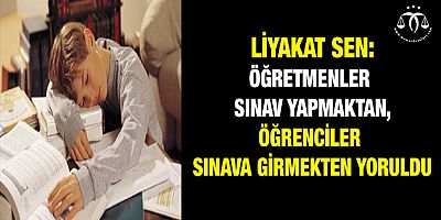 Liyakat Sen'den Sınav Açıklaması