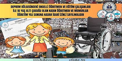 Öğretmenler İdari İzinli Sayılmalıdır