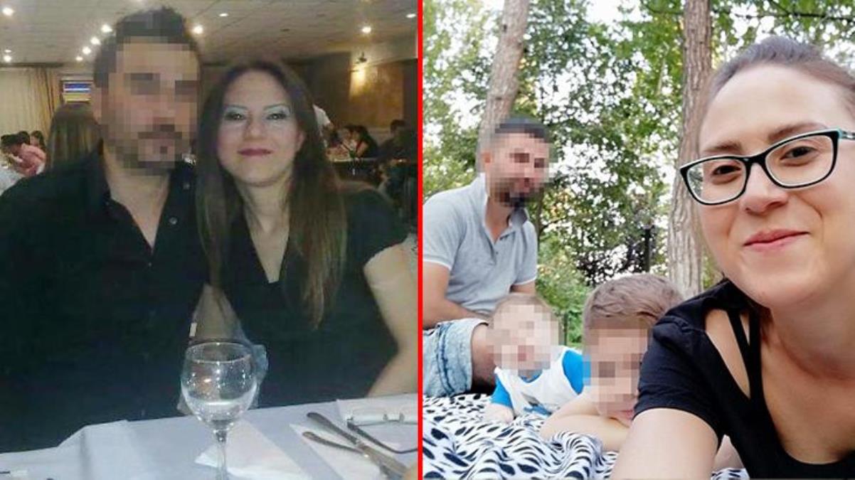3 çocuğunun önünde hemşire karısını katletti