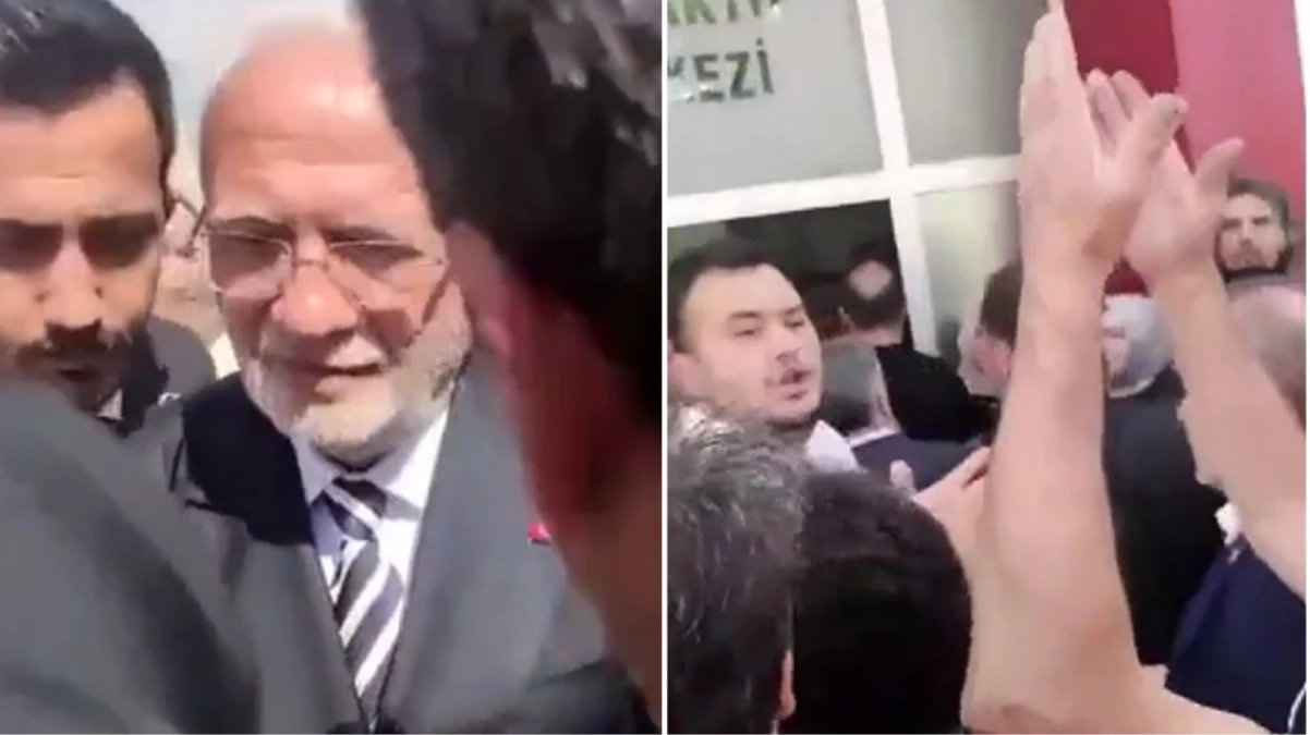 AK Partili Elitaş'a Kayseri'de Protesto