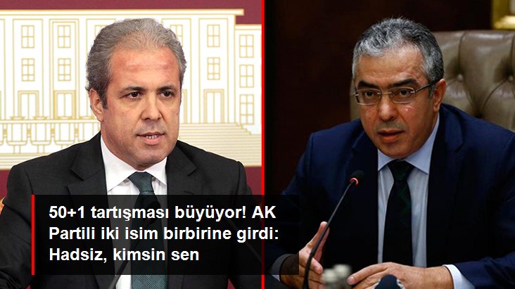 AK Partili Şamil Tayyar ile Mehmet Uçum birbirine girdi: Hadsiz, kimsin sen