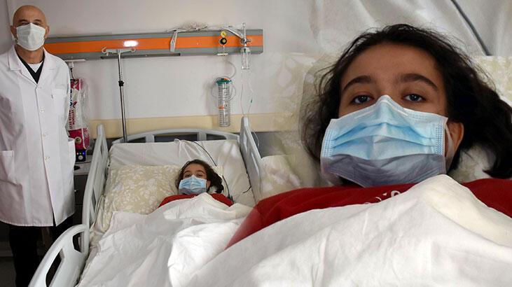 Aşı tereddüdü liseli Nehir'i hastanelik etti: Zor bir süreçten geçtim
