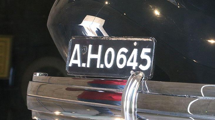 Atatürk'ün otomobiline Anıtkabir'de özel koruma