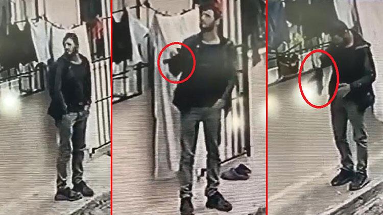 Bursa'da akılalmaz olay! Evin önünde asılı kadın çamaşırlarını çaldı