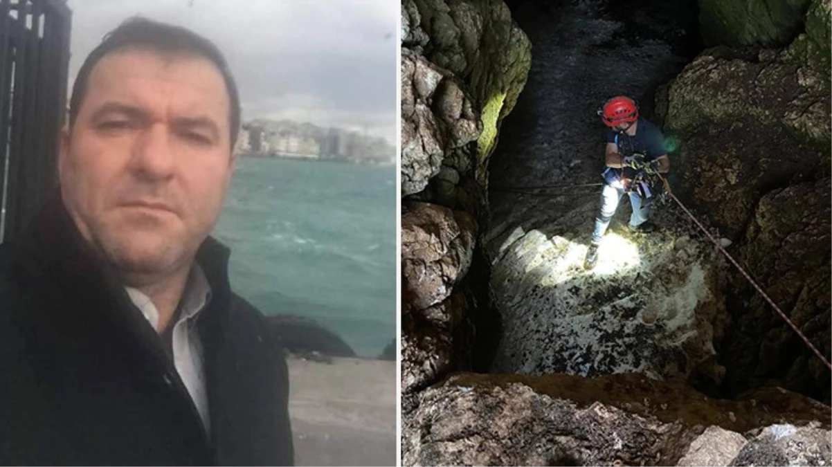 Buz mağarasında 80 metrelik çukura düşen şahıs hayatını kaybetti! O anlar kamerada