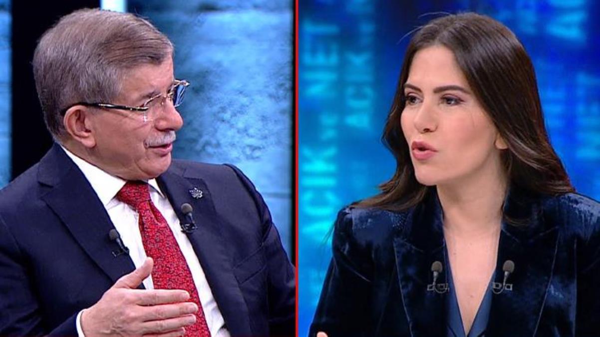 Davutoğlu'ndan canlı yayında Bahçeli'ye olay sözler