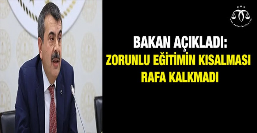 Eğitim Süresi Kısaltma Çalışmaları