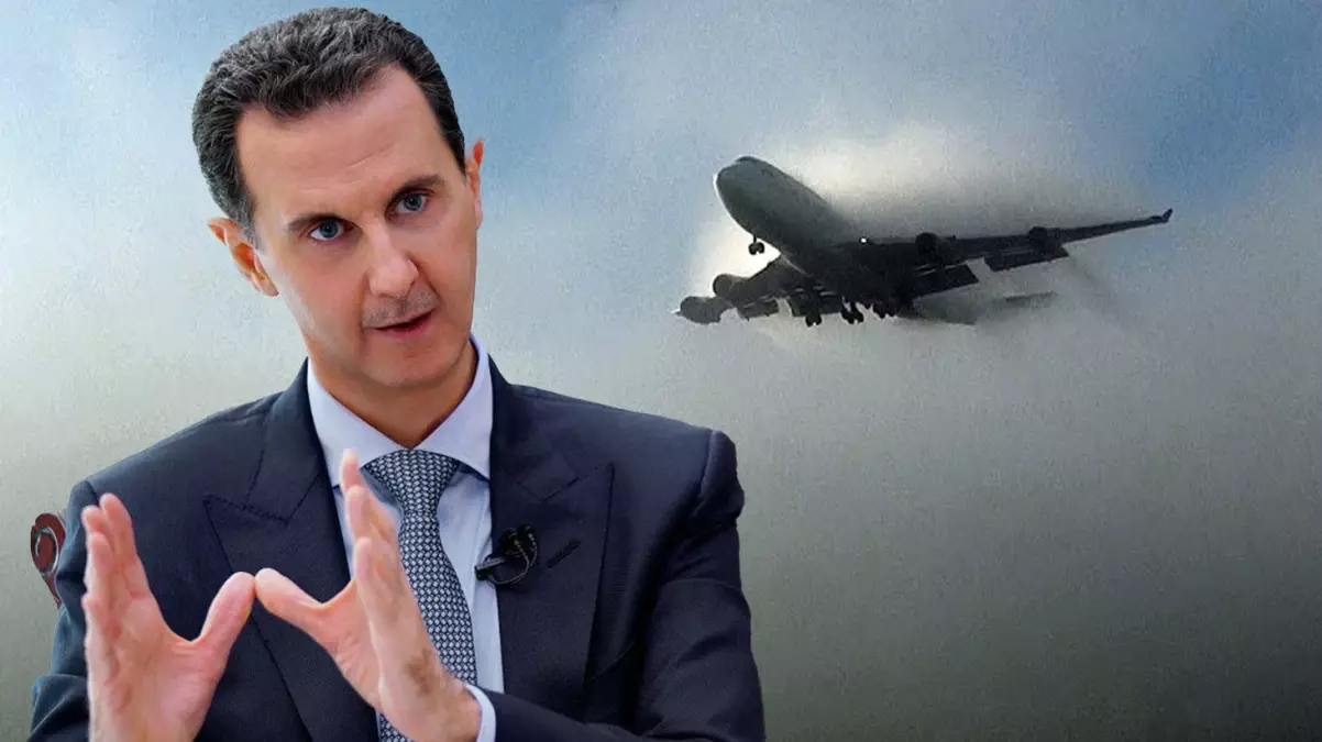 Esad'ı kaçıran uçak olağandışı hareketler yapıp bir anda radardan kayboldu