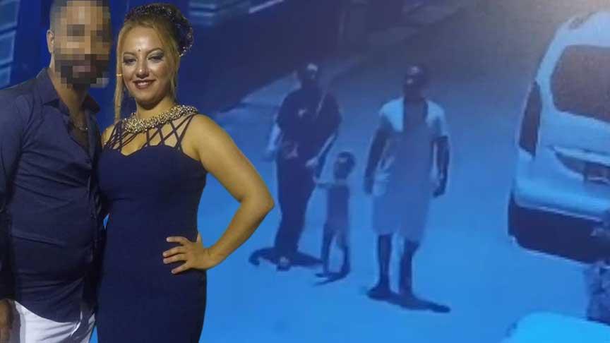 Eski eş dehşeti! Çocuğunun gözleri önünde öldürüldü: Cinayetten şok görüntü