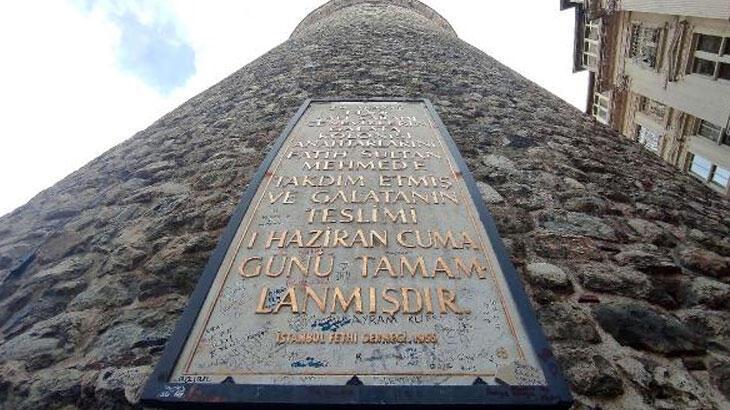 Galata Kulesi'nde tarihe saygısızlık!