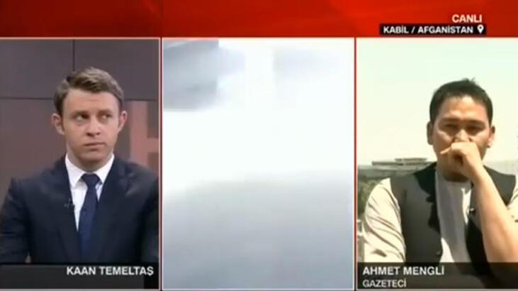 Gazeteci Ahmet Mengli'nin canlı yayında duygu dolu anları