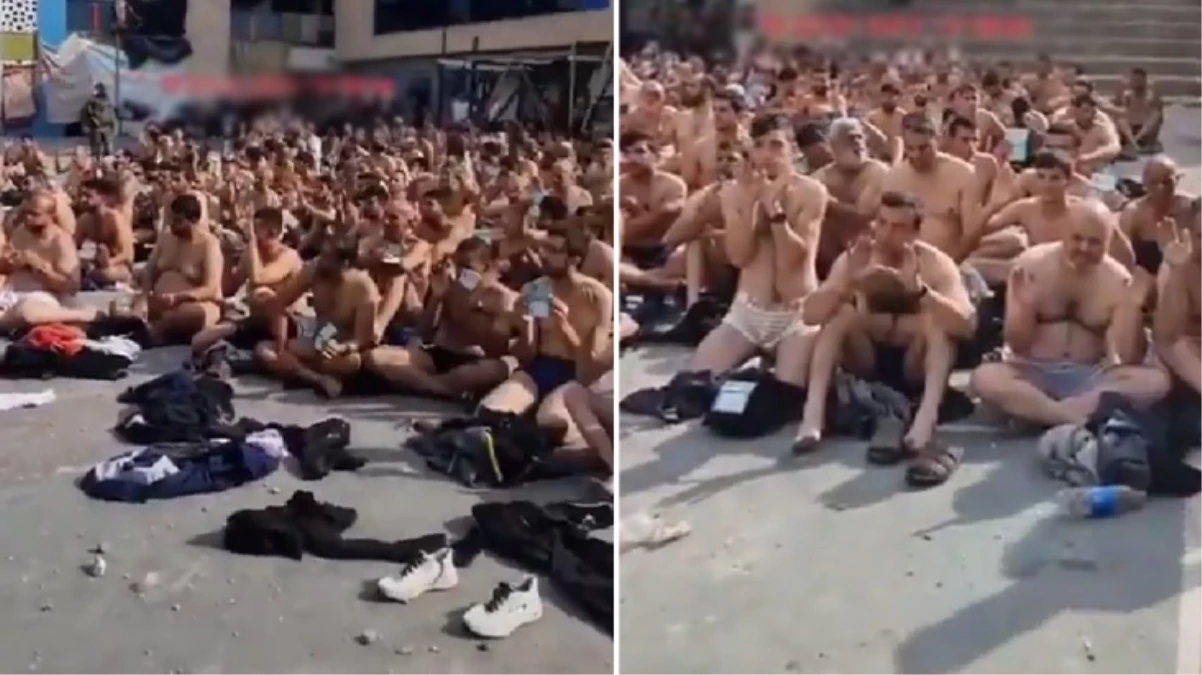 Gazze'de skandal görüntü