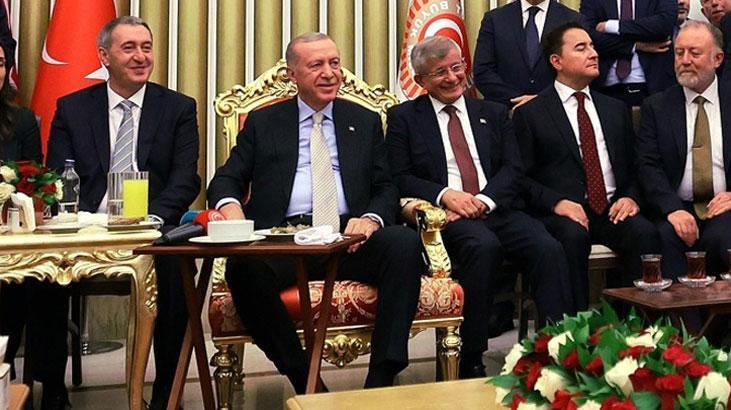 Yıllar sonra Erdoğan, Davutoğlu ve Babacan yan yana