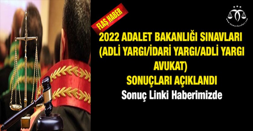 Hakim ve Savcılık Sınav Sonuçları Açıklandı