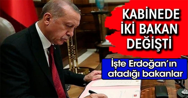 İçişleri Bakanı ve Adalet Bakanı değişti! Yeni Bakan Hukuk Mezunu