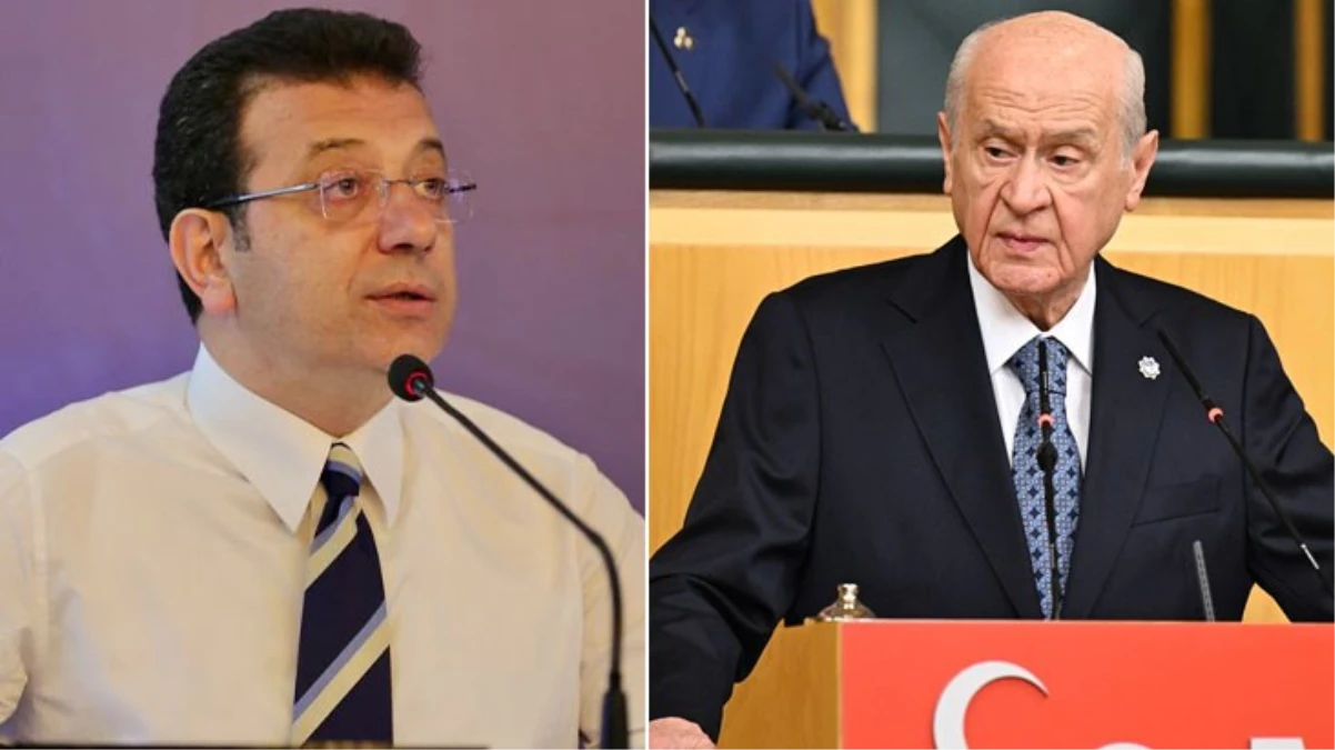 İmamoğlu'ndan kendisi hakkında konuşan Bahçeli'ye: Demokrasi tokadının bunalımı hala sürüyor