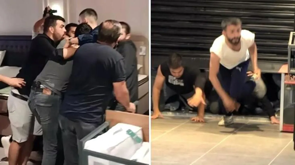 İndirim izdihamındaki görüntüler utandırdı! 