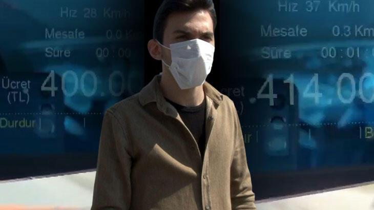 Yine Taksi Yine Taksi: 5 dakikalık yola 435 lira ücret istedi