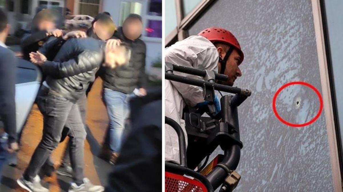 İYİ Parti İstanbul İl Başkanlığı'na silahlı saldırı gerçekleştiren şahıs böyle yakalanmış: Merminin geldiği yer lazerle tespit edildi