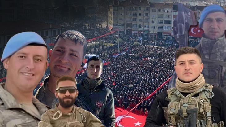 Kahramanlara son veda! 