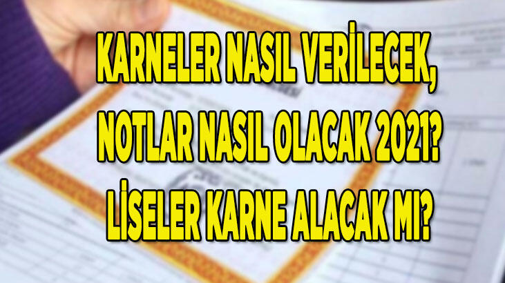 Karneler ne zaman ve nasıl verilecek?