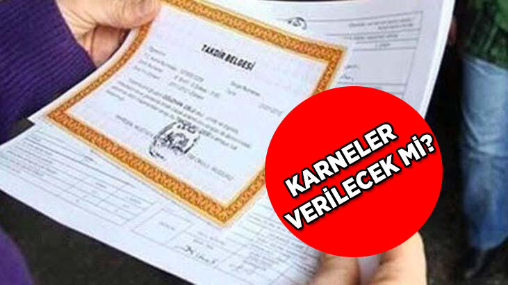 Karneler verilecek mi? Lise, Ortaokul, İlköğretim'de birinci dönem karneleri dağıtılacak mı?