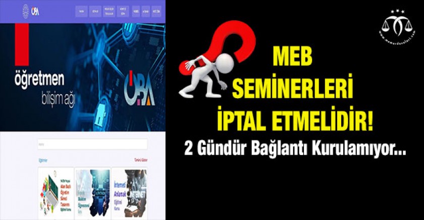 Kasım Seminerleri Öğretmenleri Mağdur Ediyor
