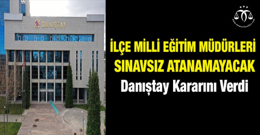 MEB Bundan Sonra Sınavsız Müdür Atayamayacak