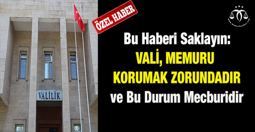 Memurlarımız Bu Yazıyı Saklayın