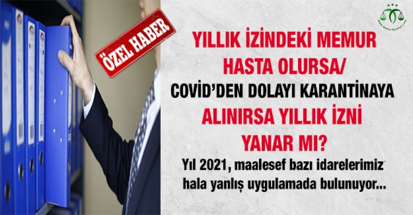 Memurun Yıllık İzni Yanar Mı?