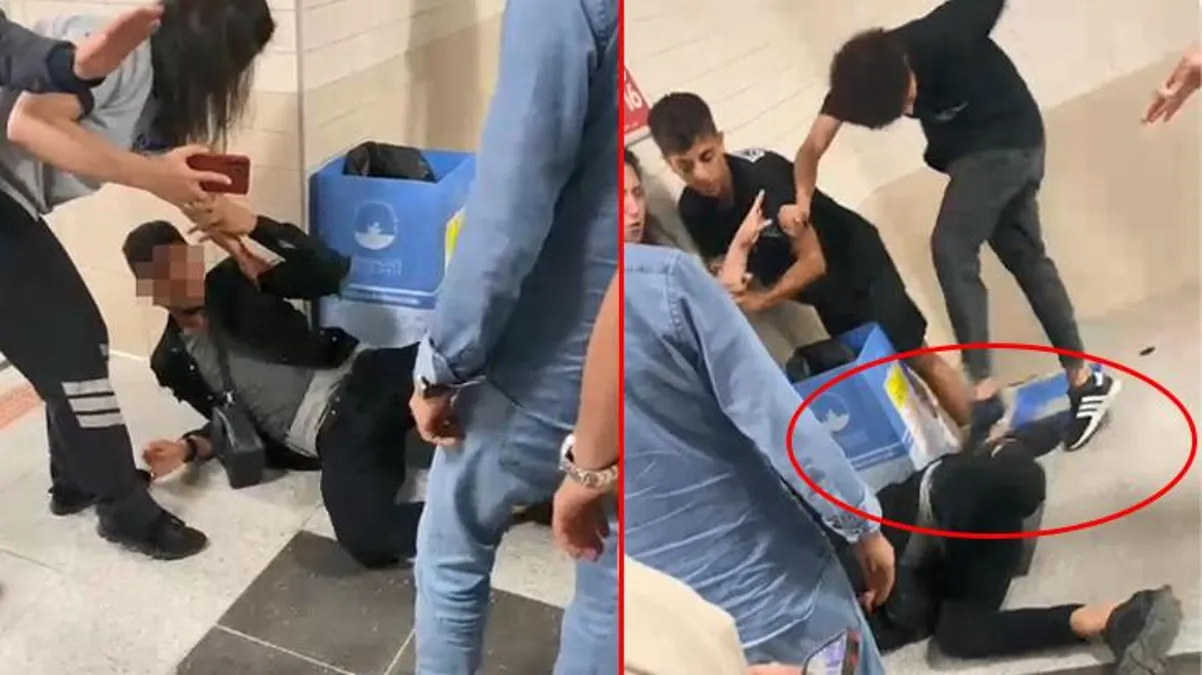 Kadınların fotoğrafını çeken yabancı uyruklu şahıs feci şekilde dövüldü