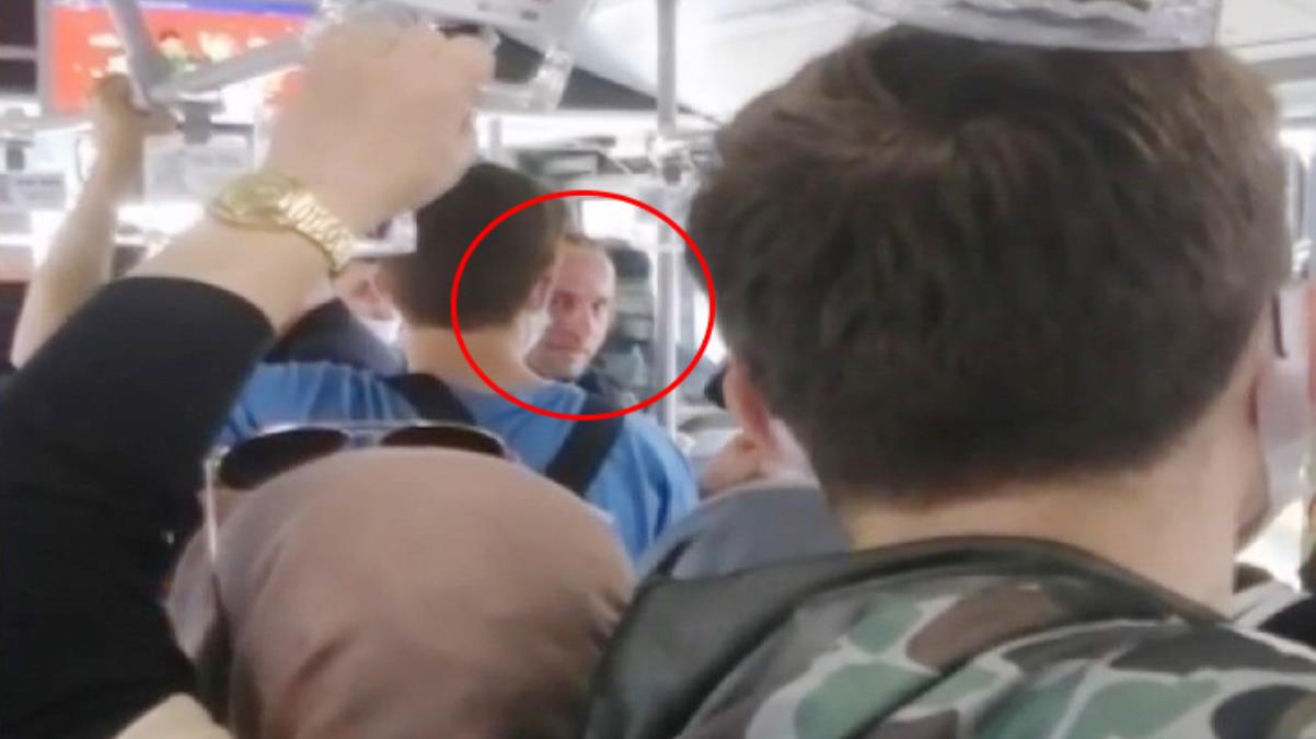 Metrobüsteki yer kavgasında kadın yolcuya akılalmaz sözler: Senin gibi eşim olsa kafasını koparırım