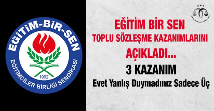 Öğretmene Sadece 3 Kazanım