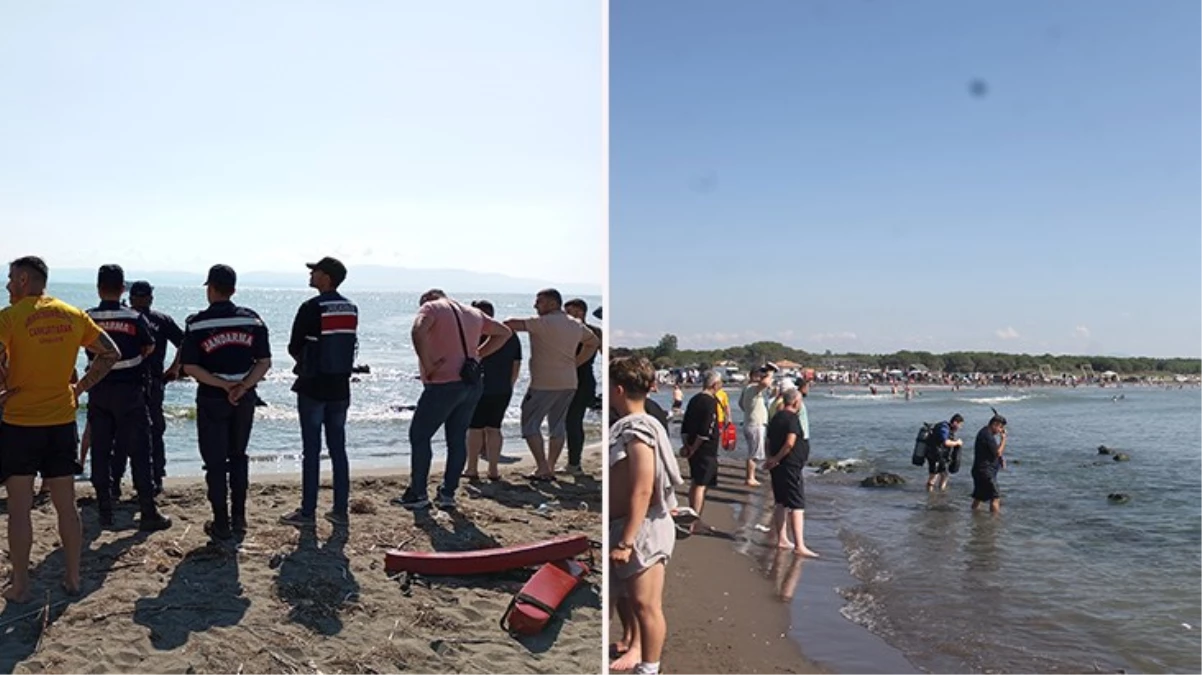 Denizde akıntıya kapılan 6 kişiden 2'si hayatını kaybetti