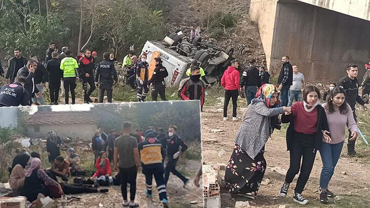 Kocaeli'de öğrenci servisi dereye düştü: 1 ölü, 22 yaralı