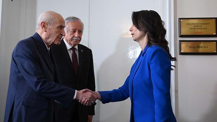 MHP, DEM'lilerle Görüştü