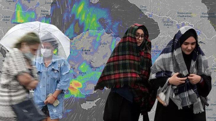 İstanbul'da kuvvetli sağanak yağış! Meteoroloji'den yeni uyarı