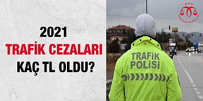 2021 Trafik Cezaları Kaç TL Oldu?