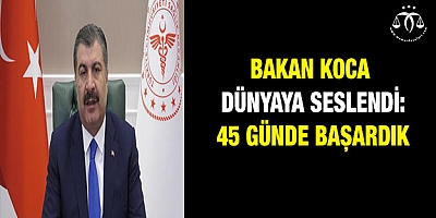 45 günde başardık