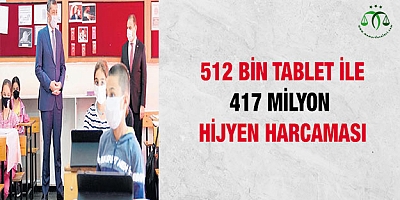 512 bin tablet dağıtıldı