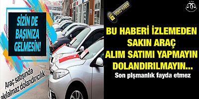 Akıl Almaz Dolandırıcılık