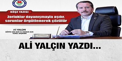 Ali YALÇIN'dan Açıklama