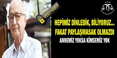 Annemiz Yoksa Kimsemiz Yok...