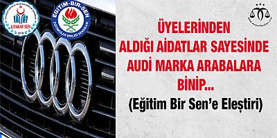 Audi Marka Arabalara Binip...